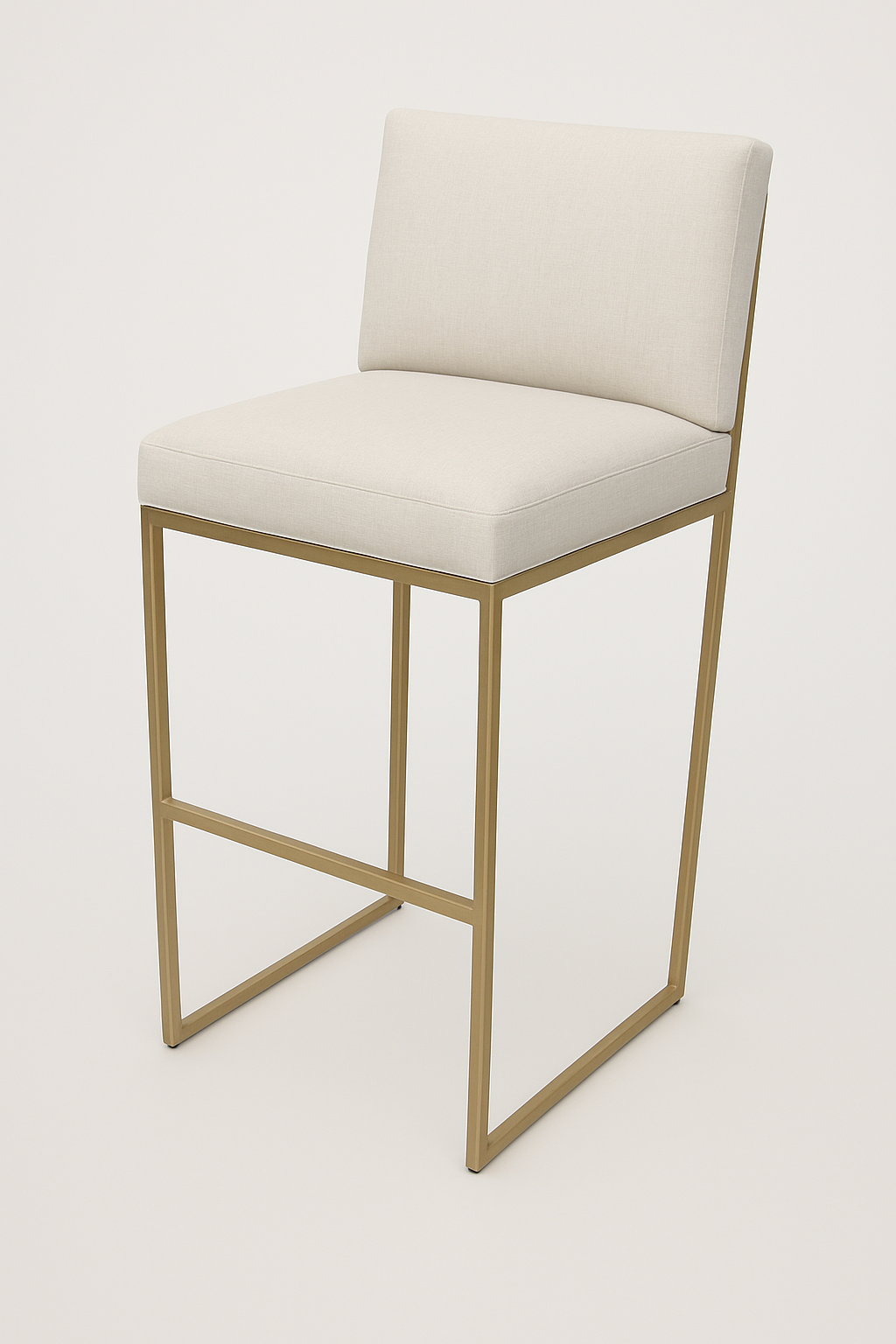 Milo Bar/Counter Stool - Cream Velvet