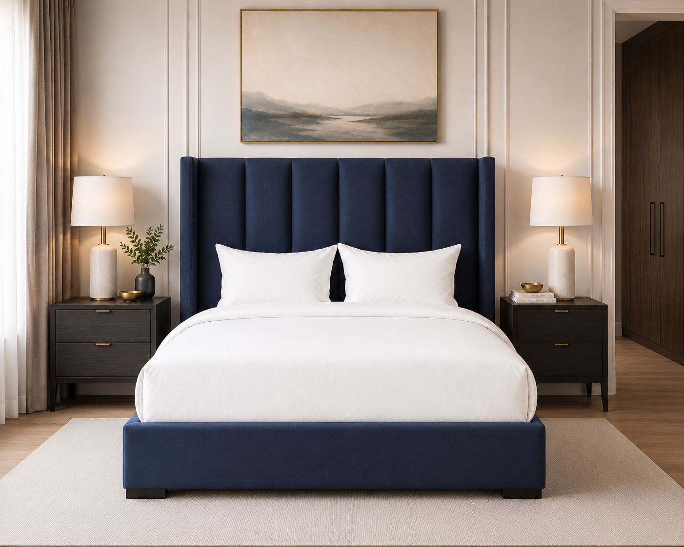 Launay Platform Bed