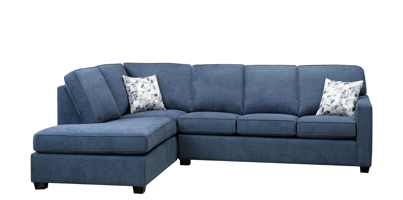 Sapphire Sectional - Blue - canadianfurniture.live