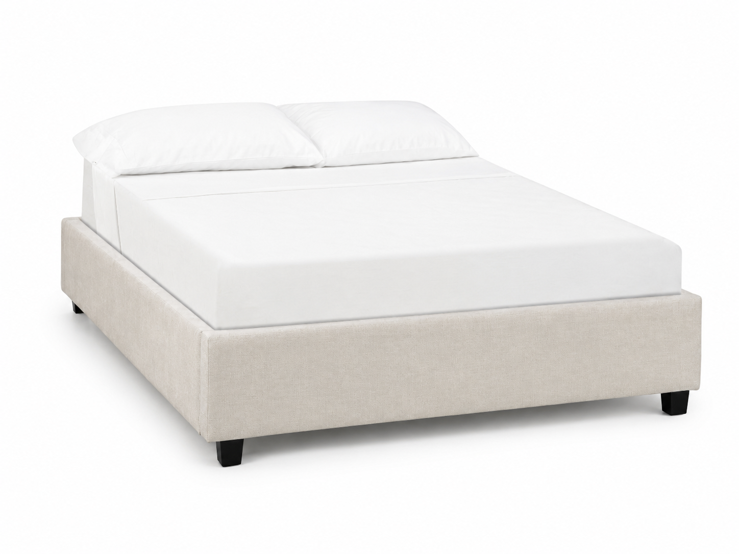 Aspen Platform Bed - Beige
