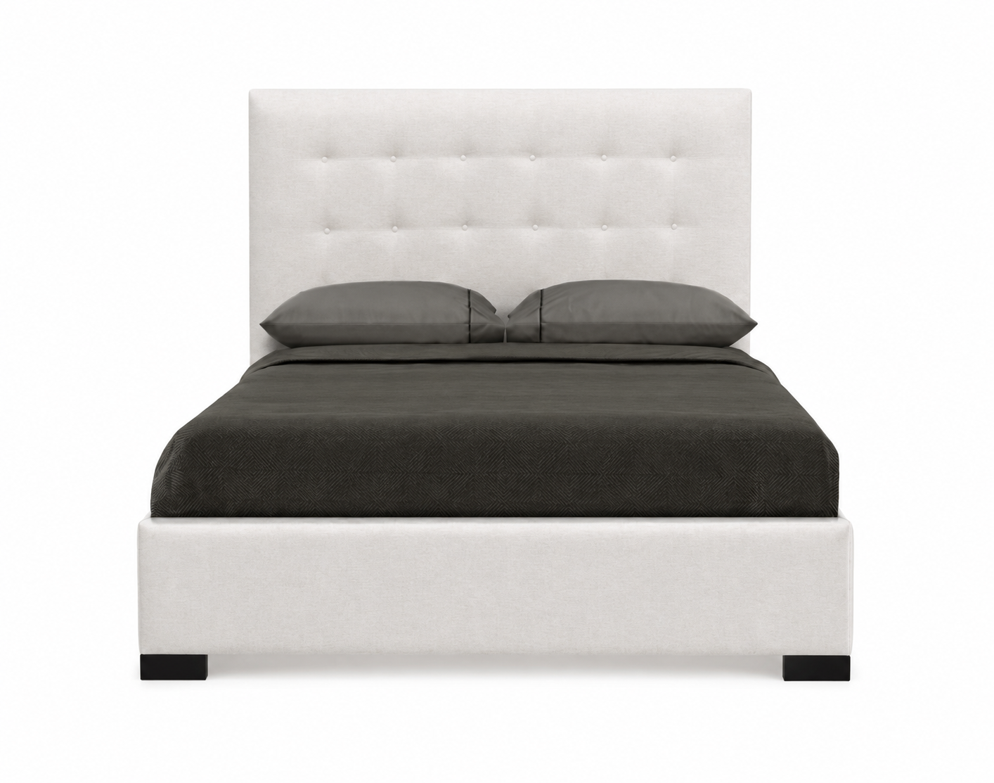 Medina Platform Bed - Ivory