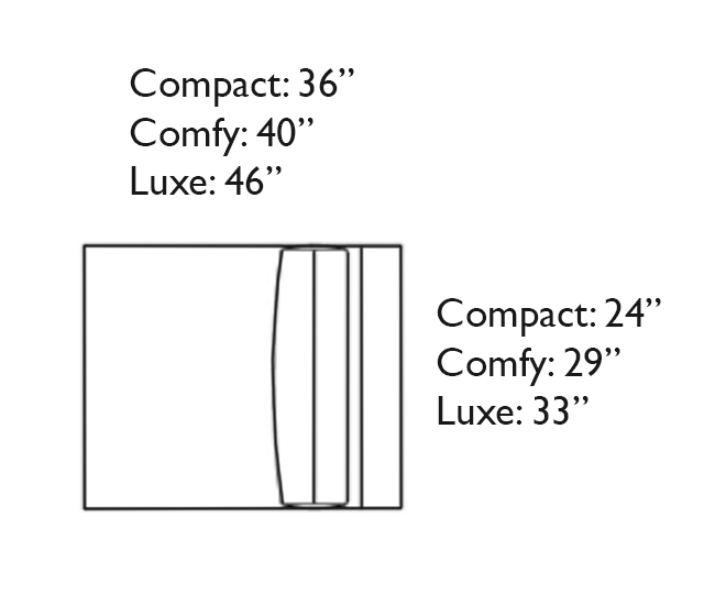 Stanton Armless Chair (Custom)