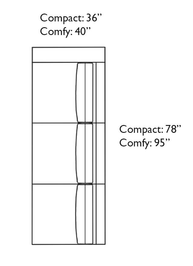 Stanton One-Arm Sofa (Custom)