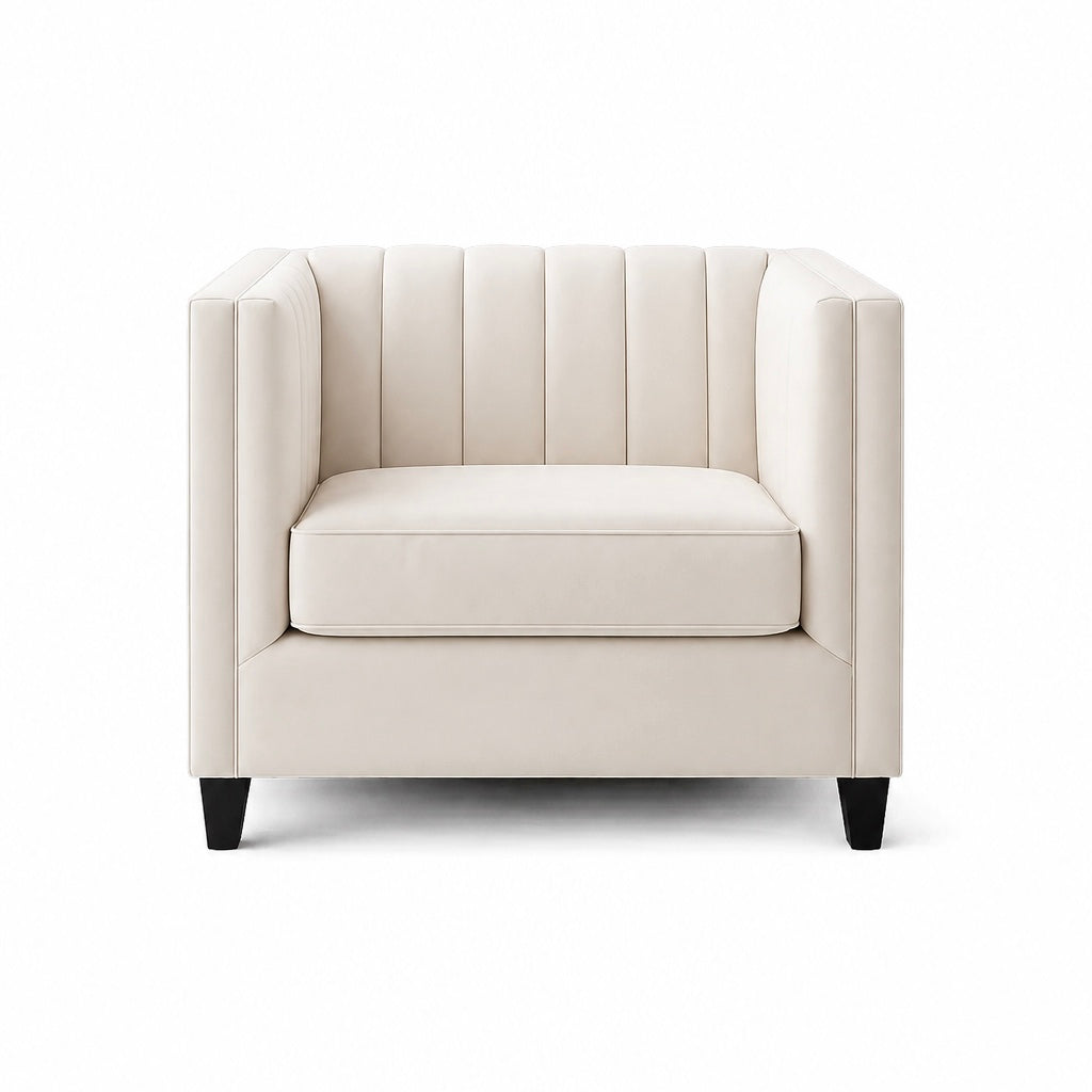 Pickering Chair - Cream Velvet