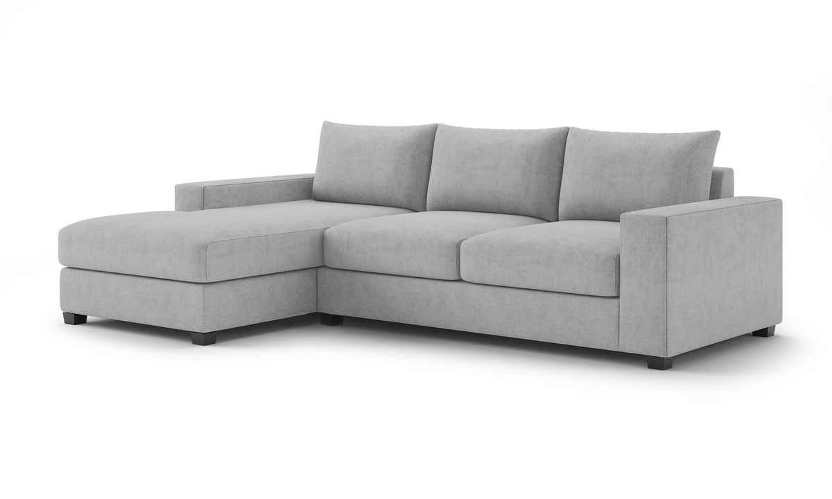 Stanton Arm Chaise Sectional (Custom) 🇨🇦 40" Comfy Depth LHF Arm Chaise & RHF Loveseat #MWS Options 1464334086